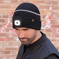 Toque with LED light (Reflective, Safety)