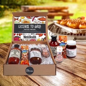 License To Grill-BBQ Gourmet Kit 