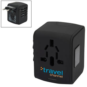 EL165-10265- Universal Travel 4 USB Port Adapter - TRAMAN