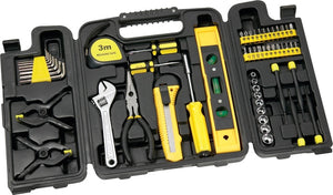 Tool Set with Tri-Fold Carrying Case 