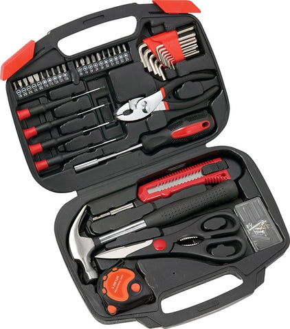 Tool Set with Bi-Fold Carrying Case