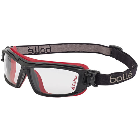 Bollé Ultim8 Clear Lens Glasses 