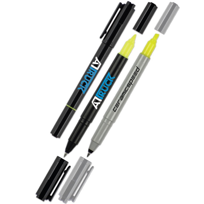 Combi highlighter pen -uniball