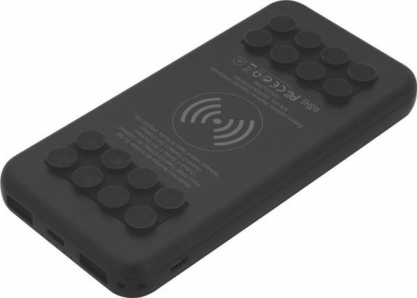 EL189 10689-UL Cert Octo Grip Wireless Charger & Power Bank - TRAMAN