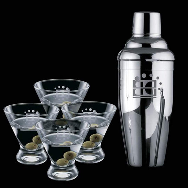 Bar-Connoisseur Shaker & Brisbane Set