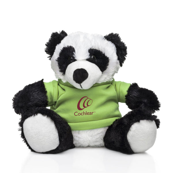 Silas the Stuffed Panda (with T-Shirt)